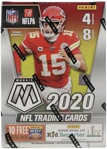 2020 Panini Mosaic NFL Football BLASTER box (32 cards/bx)