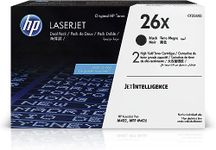 HP 26X - 2-pack - High Yield - black - original - LaserJet - toner cartridge (CF226XD) - for LaserJet Pro M402, MFP M426