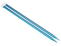 Coopay Chunky Knitting Needles 10.0mm x 35cm (Random Color), Metal Knitting Pins Beginners Professional Knitters, Lightweight Knitting Needles for Arthritic Hands, Long Needles for Large Projects