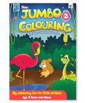 Blossom Jumbo Colouring Book for Kids 5 years to 7 years old | Drawing, Painting Gift | Copy Coloring Book for Kids | A3 Colour Book | Level 2 | Colour Reference Through QR Codes