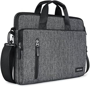 KIZUNA Laptop Bag Case 17 Inch Shoulder Messenger Sleeve Briefcase Handbag For LG gram 17/Predator PH717-71-746/Dell G7/17.3" HP ProBook 470/17.3" Lenovo Ideapad700/Y700/DELL Precision 7710,Grey