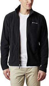 Columbia Men's Fast Trek Light Full Zip Fleece Full Zip Fleece Jacket, Black, Size XL