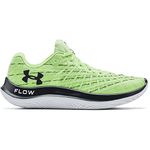 Under Amrour Mens Flow Velociti Wind Prizm Running Shoe Lime/Black Size 9.5