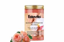 Estavito Moisturizing Sea Salt for Manicure and Pedicure with Essential oils, For Tan and Dead Skin Removal 750 Gms | FOOT SOAK| PEDICURE SALT|