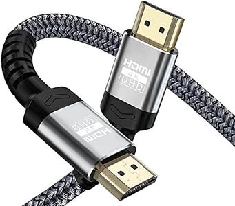 Soonsoonic 4K HDMI Cable 3M (10 Ft) | 18Gbps Ultra High Speed HDMI 2.0 Cable & 4K@60Hz HDR ARC HDCP2.2 Ethernet-Braided HDMI Cord | for UHD TV Monitor Laptop Xbox PS4/PS5 ect