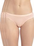 Jockey Women's Cotton Bikini (Pack of 3) (1525_Light Assorted_M_Light Assorted_M)