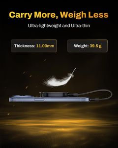 BIWIN PM2000 1TB Portable External SSD – USB 3.2 Gen2x2, 2000MB/s, Black