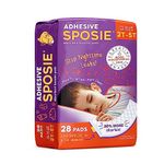 Sposie Diaper Booster Pads 2T-5T, 28 Count - Baby Diaper Pads Inserts Overnight, Diaper Liners for Nighttime Diapers, Overnight Diapers