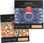 ARTEZA Adult Coloring Books, Floral