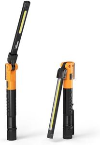 Yzoni W6 3-Light Source Pocket Work Light, Rechargeable Magnetic Pen Light | 3 Light Sources, Magnetic Pen Light 350LM for Tight Spaces, USB-C Hand Held Inspection Light for Car Repair, Camping