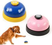 UMIQUA Dog Training Bell,Desk Bell for Dogs, 2pcs Dog Bells for Potty Training, Call Bell for Dog or Cat, The Pet Training Bell is Ideal for pet Toilet Training, Home Training, Interactive Play.