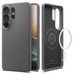 Spigen Liquid Air MagFit | Samsung Galaxy S26 Ultra Case [MagSafe] [Flexible] Galaxy S26 Ultra Back Cover | TPU - Marble Gray