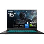 Gigabyte GAMING A16 PRO Laptop - 16“, 165Hz WQXGA, Intel Core 7 240H, RTX 5080, 32GB LPDDR5X 5600MHz, 1TB Gen4 SSD, Win11 Home, 2 Year Warranty, Dolby Atmos, GAMING A16 PRO DYHG5UKCC4SH