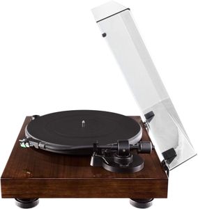 Fluance RT81 Vinyl Turntable – Walnut Wood, Hi-Fi Record Player