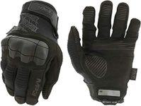 Mechanix Wear: M-Pact 3 Covert Tactical Work Gloves - Touch Capable, Molded TPR Impact Protection, Absorbs Vibration (Large, All Black)