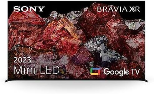 Sony BRAVIA XR, XR-65X95L, QLED, Mini LED, 4K HDR, Google TV, ECO PACK, BRAVIA CORE, Ottimo per PlayStation5, Aluminium Seamless Edge Design, Modello 2023