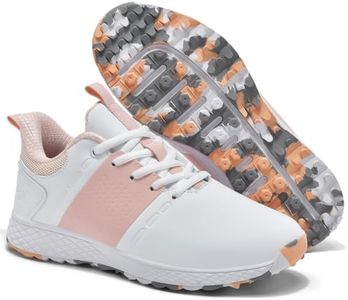ULTIANT Womens Golf Shoes Waterproof Spikeless Lightweight Breathable