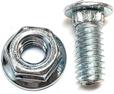 1/4-20 x 5/8" Track Bolt and Serrated Nut Combo; 500 Unit Pack