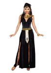 Dreamgirl 10290 Rl10290xl Exquisite Cleopatra Costume, Womens, Black, X-Large