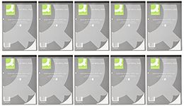 Q-Connect Feint Ruled Margin Head Bound Refill Pad 160 Pages A4 (Pack of 10) KF02228