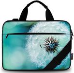 iColor 13" Canvas Laptop Shoulder Bags 12" 13.3" 12.5 Inch Computer Tablet Handle Cases Briefcase Carrying Sleeve Cover Pouch Holder (12" ~13.3", Dandelion)