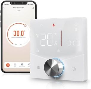 MOES Gaz/Chauffe - Eau Thermostat Intelligent, Wi - FI Thermostat de pièce Programmable Compatible avec Alexa/Google Home, Smart Life/AppTuya