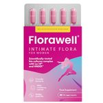 Florawell® Oral Probiotics for Women - Scientifically-Proven Bio Cultures Complex for Women's Intimate Flora - Lactobacillus & Cranberry Blend - Supports Gut Health - 30 Vegan Capsules - Made in UK