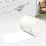 Xinhw Vinyl Siding Repair Kit, Crack Hole Repair Siding Bathtub Patch Kit White Outdoor Wall House Patch Self Adhesive Waterproof Tape Easy to Install