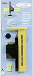 Olfa Circle Cutter - from 1cm up to 15cm Diameter - Adjustable Rotary Circle Cutter - Comes with 5 Extra Blades - Ideal for Paper, Vinyl, Thin Fabrics, and Leather, CMP-1