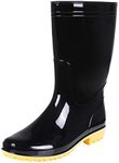 Comwarm Men's Mid-calf Rain Boots W