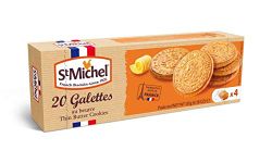 St Michel Classic Galettes, Thin Butter Cookies, French Biscuits, 130g