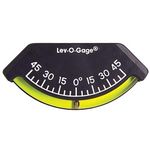 Sun Company Lev-o-gage Heel-Angle Sailing Clinometer (Marine Model) | Mounts on Bulkhead of Boat