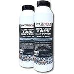 Entopest Carpet Moth & Beetle Insect Killer Powder - Long-Lasting Carpet Surface & Void Treatment, Professional Strength (Vulcan P5 DP, 2 x 390g)