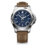 Victorinox Men's I.N.O.X. Mechanical - Swiss Made Stainless Steel/Leather Automatic Watch 241834