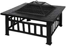 Monvelo Outdoor Fireplace 3 in 1 Fi