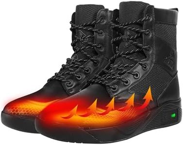 Soulsfeng Heated Boots for Men 11 Futuraheat-II Winter Warm Snow Work Boots Rechargeable Electric Heating Foot Warmers