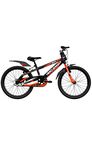 Hero Cycles Sprint Tubular Wheels Whistle 16T Sporty Kids Bike For Boy And Girl (4 To 8 Years, Black, Green) Frame: 14 Inches, Rigid