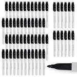 Color Swell Bulk Permanent Markers 60 Count (Black) for Teachers, Offices, Kids, Donations, and Classrooms