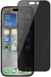 Philips Privacy Glass Screen Protector Film For Apple iPhone 15 Pro Max Black