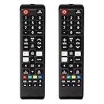 【Pack of 2】 Universal Remote for All Samsung TV Remote, Replacement Compatible with All Samsung Smart TV, LED, LCD, HDTV, 3D, Series TV1