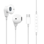 Wissenschaft JP54 Wired in Ear Earphone with Mic (White)