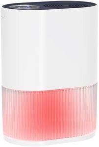 YOPOWER Dehumidifier 2000ML Portable Dehumidifiers Ultra Quiet Mini Air Dehumidifier for Home, with LED Display, 24H Timer, Automatic Start/Stop, Moisture Absorber for Bedroom, Bathroom, RV, Basement