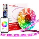 Sengled Smart LED Strip Lights, 16.4ft RGBW Color Changing WiFi LED Light Strip Works with Alexa Google Home, Bright White Dimmable 1800LM 21.6W Equivalent High CRI>80, Multicolor LED Lights for Home