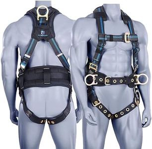 FHFallArrest Fall Protection 5pt Full-Body Safety Harness