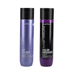 MATRIX So Silver Shampoo 300ml & Color Obsessed Conditioner 300ml Duo Set