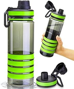 Lubibi Botella de Agua Deportiva 750 ml Sin BPA Botella Deportiva Plástico para Niños Adultos Hogar Exterior Deporte Escuela