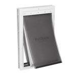 PetSafe Extreme Weather Pet Door - Triple Flap, Energy Efficient, Customisable Frame - Large
