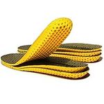 3 Pairs Honeycomb Breathable Sport Insoles Elastic Absorption Soft Cushions,Unisex Adjustable Inserts Shoes Pad for Men and Women (3pairs Men (US8-12))