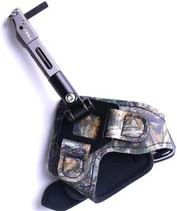 Moyujian Compound Bow Release Archery Release Release Assist Trigger Can Rotate 360 ° Trigger Distance Can Be Adjusted According to Finger Length Breathable and Not Stuffy Suitable for Long-Term Use