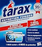 TARAX - Septic Tank Treatment 6 Months - Eliminates Bad Odours & Prevents Enclosures - Enzyme and Bacteria Based Septic Tank Activator - Continuous Action - 1 Maxi Sachet